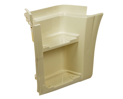 Щиток КАМАЗ-5490 подножки левый (белый) ТЕХНОТРОН