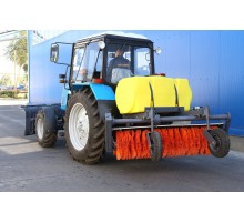 Щетка коммунальная МТЗ-80, 82, 1221, LOVOL-804 колеса 5.00х10,  с баком для воды (500л) С/О САЛЬСК