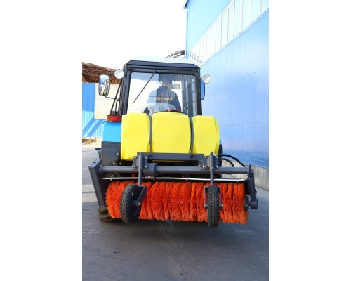 Щетка коммунальная МТЗ-80, 82, 1221, LOVOL-804 колеса 5.00х10,  с баком для воды (500л) С/О САЛЬСК