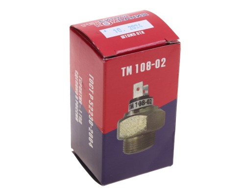 Датчик включения вентилятора ГАЗ, МОСКВИЧ 87-82 град. РЕЛЕЙНАЯ КОМПАНИЯ