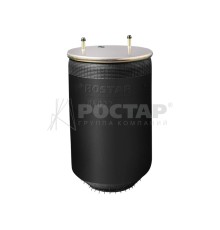 Пневморессора SAF (без стакана, 2шп.M12 смещены, 1отв.M22х1.5, низ отв.M16мм) ROSTAR