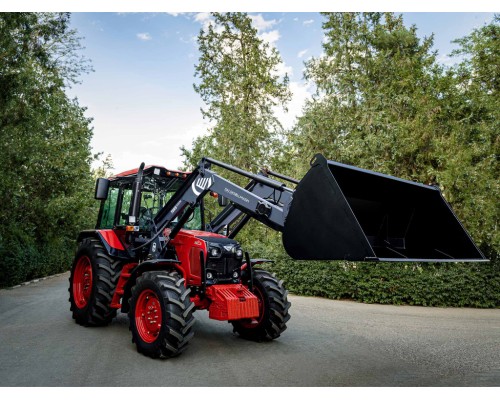 Погрузчик МТЗ-80, 82, 1025 (ТУРС-1500) навесной (база на поддоне) с джойстиком (ПП,  ВК) САЛЬСК