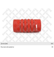 Патрубок MERCEDES Atego, Aхor интеркулера (85х85х200мм) STELLOX