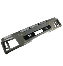 Бампер SHACMAN SHAANXI X3000 передний металлический (трехсоставной) OE