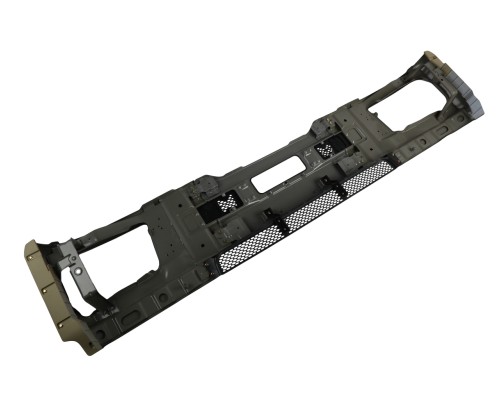 Бампер SHACMAN SHAANXI X3000 передний металлический (трехсоставной) OE