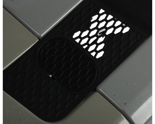 Бампер SHACMAN SHAANXI X3000 передний металлический (трехсоставной) OE