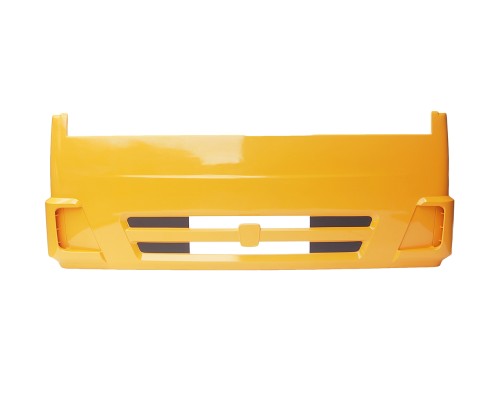 Панель КАМАЗ облицовки радиатора интегральная (рестайлинг) (желтый) ТЕХНОТРОН