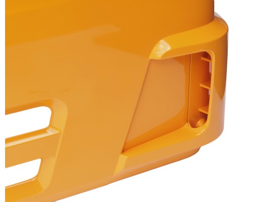 Панель КАМАЗ облицовки радиатора интегральная (рестайлинг) (желтый) ТЕХНОТРОН