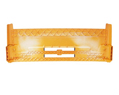 Панель КАМАЗ облицовки радиатора интегральная (рестайлинг) (желтый) ТЕХНОТРОН