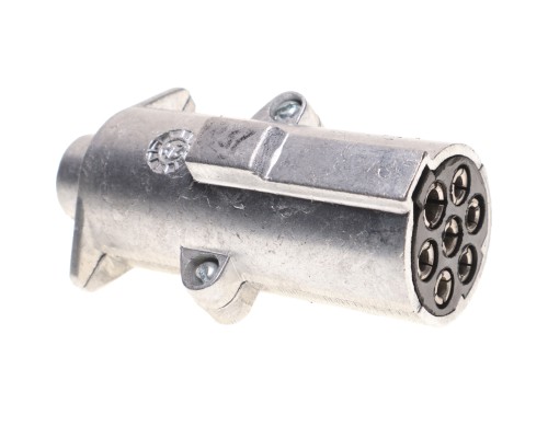 Разъем электрический прицепа ISO 1185 Type N 7-полюсный (вилка металл) БААЗ