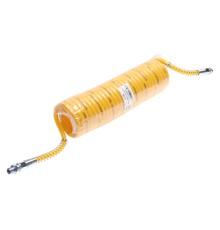 Шланг пневматический витой М16 L=4.5м (желтый) SORL