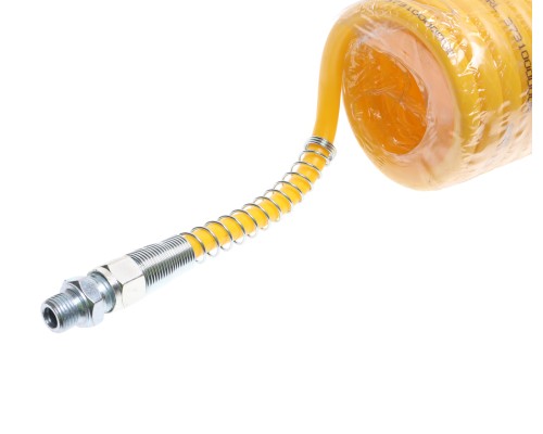 Шланг пневматический витой М16 L=4.5м (желтый) SORL