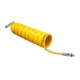 Шланг пневматический витой М16 L=4.5м (желтый) SORL