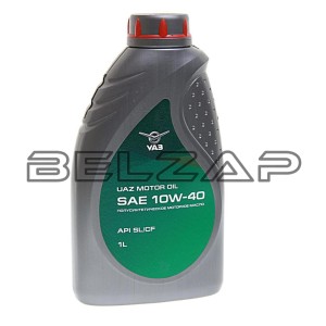 Масло моторное LUKOIL SL/CF 10W40 п/синт.1л (ОАО УАЗ), 000101-0011040-01, UAZ