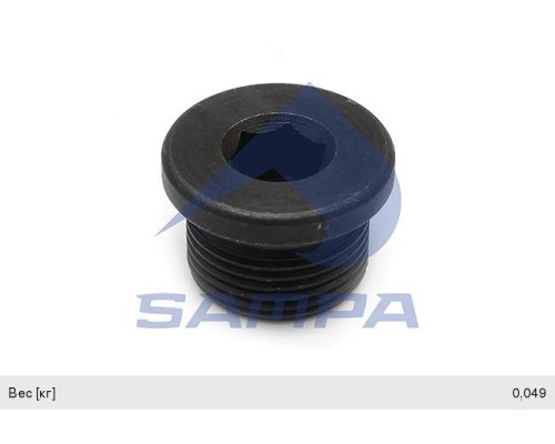 Пробка КАМАЗ-5490 MERCEDES картера двигателя SAMPA