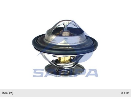 Термостат КАМАЗ-5490 MERCEDES MAN IVECO (83град., с клапаном без прокладок) SAMPA