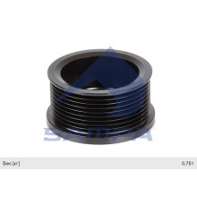 Шкив КАМАЗ-5490 MERCEDES дв.OM501 генератора SAMPA