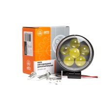 Фара рабочего света круглая 18Вт 6 светодиодов направленный свет линзованная AVTOELECTRICA