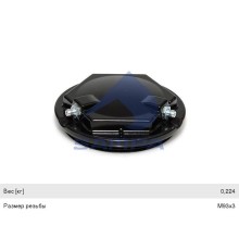 Крышка VOLVO шкворня SAMPA