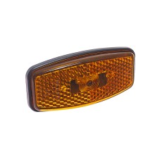 Фонарь габаритный ГАЗ, ПАЗ, КАМАЗ, МАЗ (оранжевый 12/24V,  AMP) АЭК