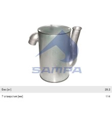Глушитель VOLVO F10 SAMPA