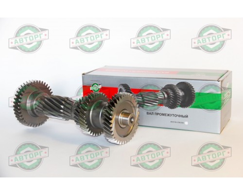 Вал КПП ГАЗ-3110 (дв.ЗМЗ), 3302 (дв.CUMMINS ISF 2.8) промежуточный z=35 АВТОРГ