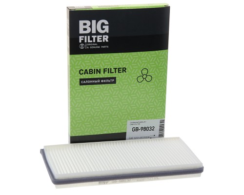 Фильтр воздушный салона ГАЗ-3302, ГАЗель Next (18-) (новая панель) BIG FILTER