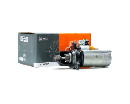 Стартер КАМАЗ дв.740.30-260, 740.50-360, 740.51-320 IVECO 24В z=10 9.0кВт (с доп. реле) AVTOELECTRICA