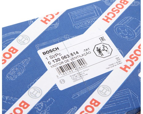 Мотор отопителя MERCEDES MAN без крыльчаток BOSCH