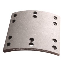 Накладка тормозной колодки JAC N120 задней (1шт.) MOVELEX