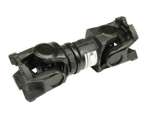 Вал карданный КАМАЗ заднего моста (4 отверстия,  торцевые шлицы) L=463мм увеличенный ресурс УКД