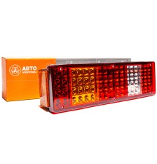 Фонарь задний КАМАЗ, МАЗ, УРАЛ правый со жгутом (вилка СЦАЗ) и боковым габаритн. фонарем AVTOELECTRICA