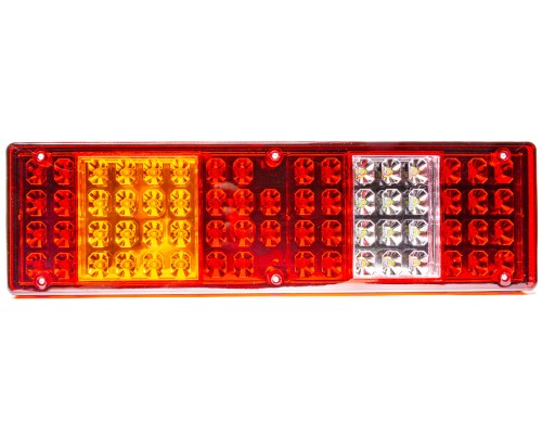 Фонарь задний КАМАЗ, МАЗ, УРАЛ правый со жгутом (вилка СЦАЗ) и боковым габаритн. фонарем AVTOELECTRICA