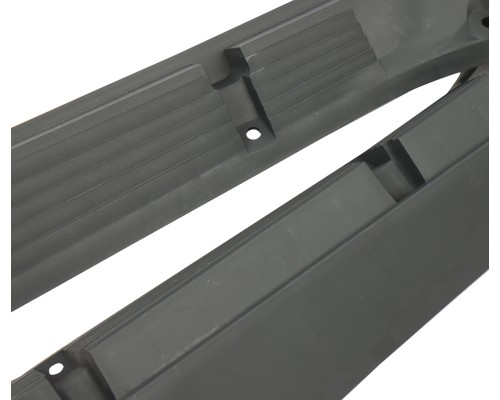 Накладка порога ГАЗ-3302 Бизнес левая/правая комплект ТЕХНОПЛАСТ