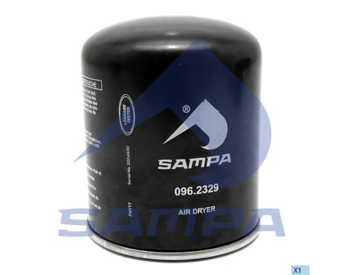 Фильтр осушителя КАМАЗ MERCEDES Actros (14-) (NEW EAC2) (M41x2) SAMPA