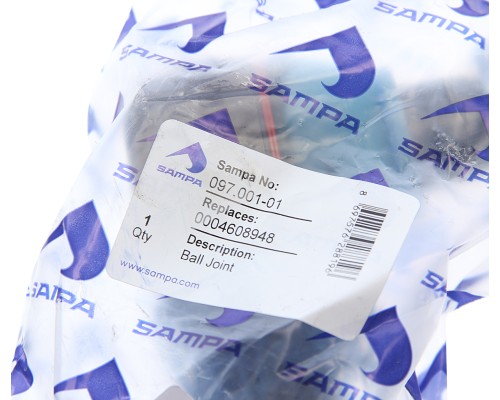 Наконечник рулевой тяги КАМАЗ-6520, 6460 DAF MAN MERCEDES RENAULT SCANIA VOLVO правый SAMPA