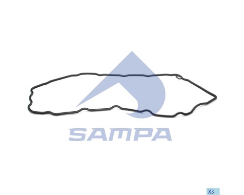 Прокладка крышки клапанной VOLVO FM9 дв.D9A SAMPA