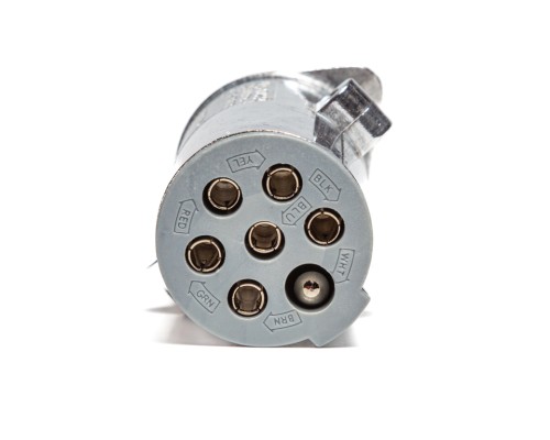 Разъем электрический прицепа ISO 3731 Type S 7-полюсный (вилка металл) AVTOELECTRICA