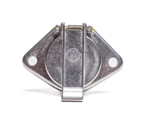 Разъем электрический прицепа ISO 3731 Type S 7-полюсный (розетка металл) AVTOELECTRICA