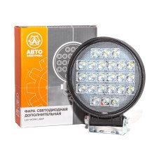 Фара рабочего света круглая 115х142х42 72Вт 24 светодиода направленный свет AVTOELECTRICA