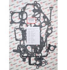 Прокладка двигателя ЗМЗ-406 паронит малый комплект (17 наименований) КВАДРАТИС