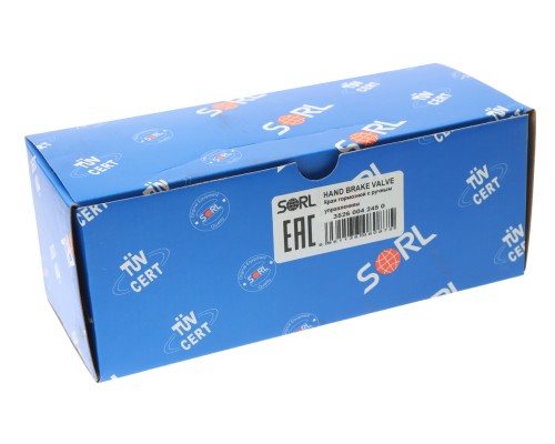 Кран КАМАЗ, МАЗ, ГАЗ-3310 Валдай стояночного тормоза (2-х контурный) SORL