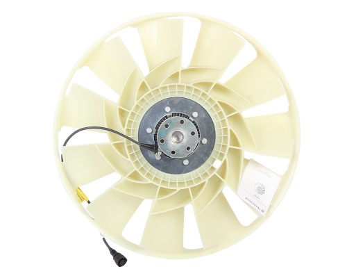 Вентилятор КАМАЗ-ЕВРО 650мм с вязкостной муфтой и обечайкой (дв.CUMMINS 6ISBe4, ISB6.7e4, 5) ТЕХНОТРОН