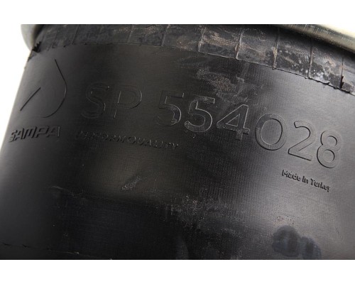 Пневморессора SCHMITZ (металлический стакан) (2 шп. M12 смещ. 25 1 отв.-шт. M22 Н:отв. D156.5) SAMPA