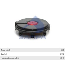 Крышка SAF ступицы SAMPA