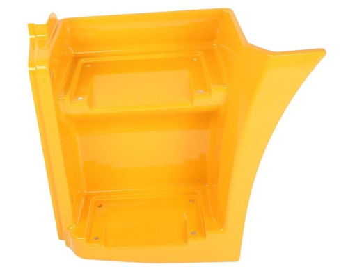 Щиток КАМАЗ-65115 подножки левый (рестайлинг) (желтый) ТЕХНОТРОН