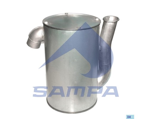 Глушитель VOLVO F10 SAMPA