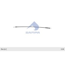 Трос MAN TGA привода замка двери левой/правой SAMPA