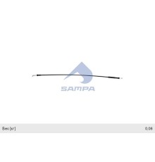 Трос MAN TGA привода замка двери левой/правой SAMPA