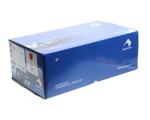 Зеркало боковое КАМАЗ-5490 MERCEDES Atego (97-04) основное с подогревом прав.(435х215х129мм) SAMPA